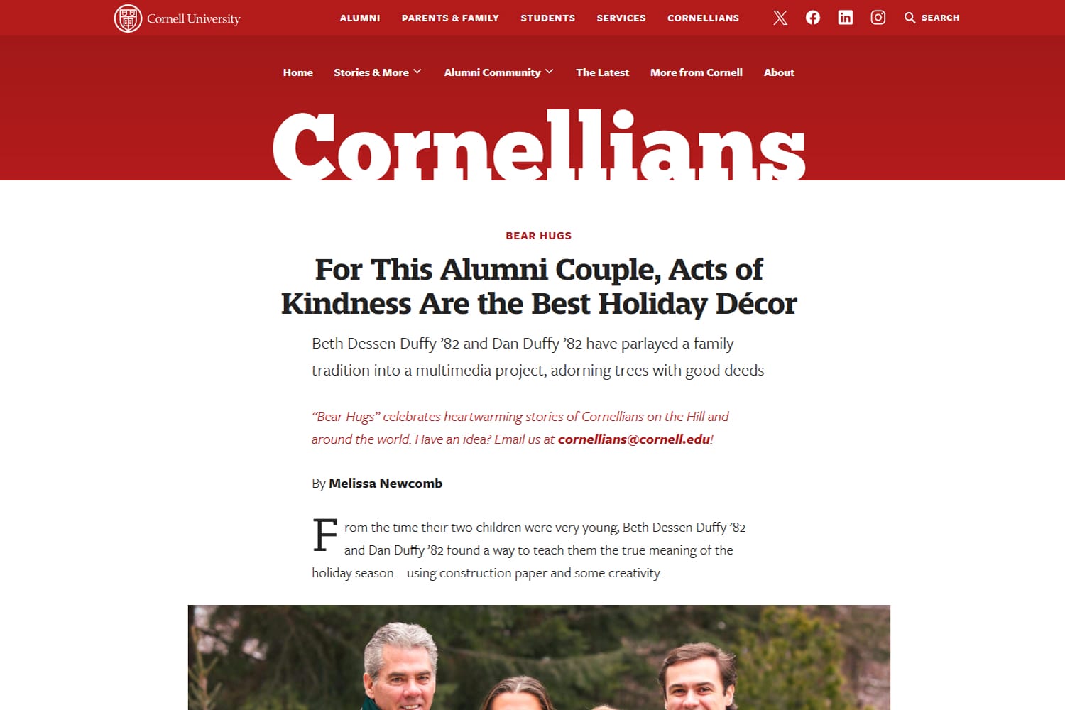 cornell university feature