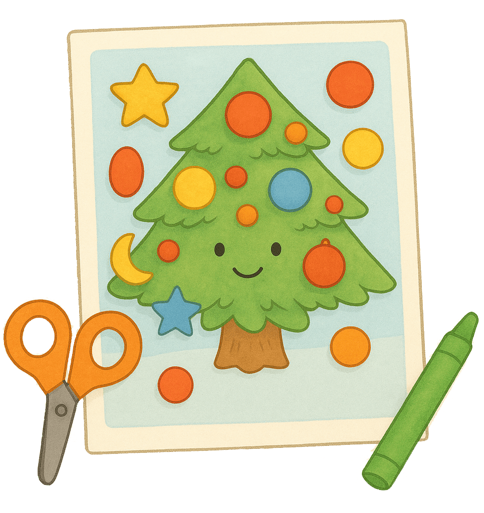 The Christmas Tree of kindness craft